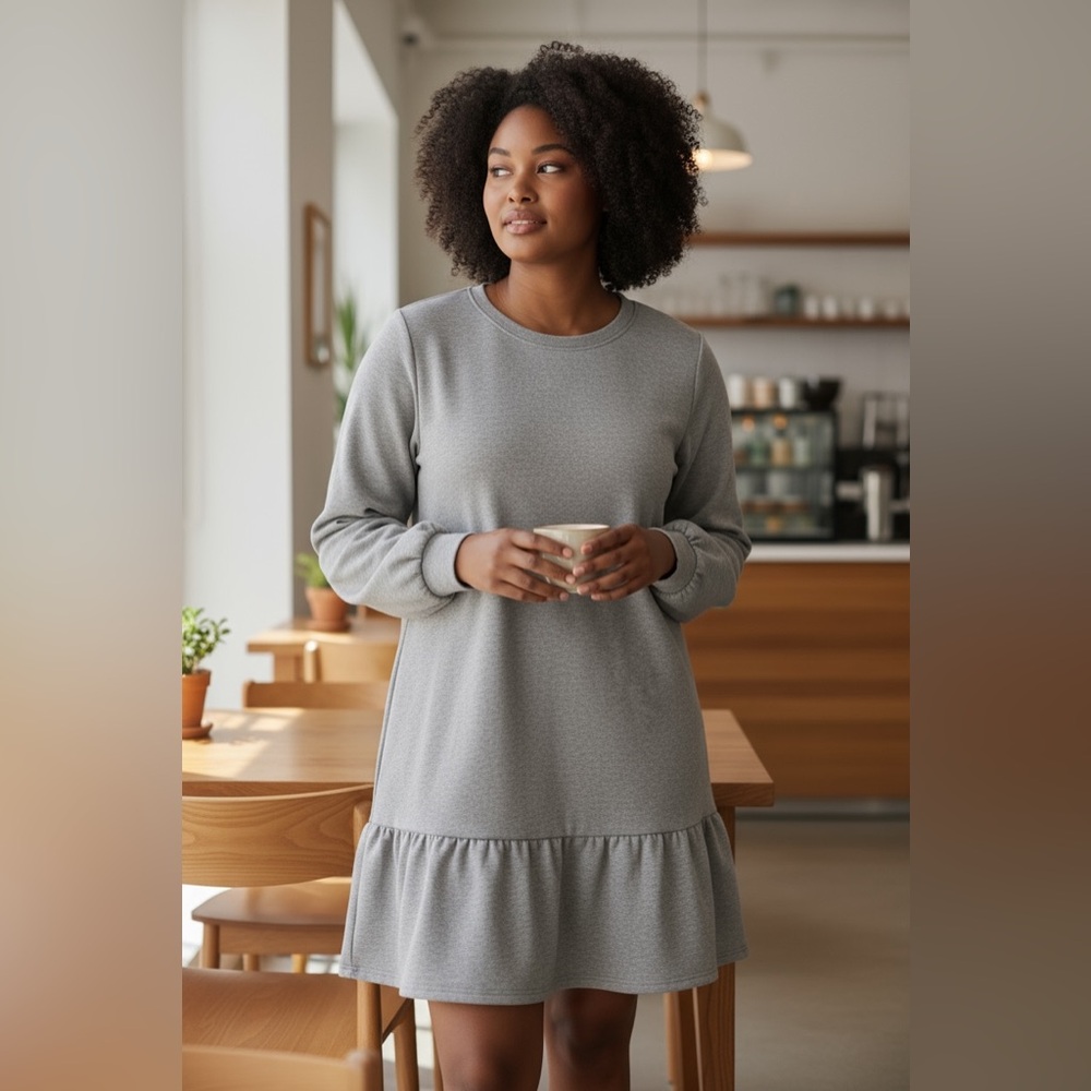 Nine West XXL Fleece Dress Sz XXL
